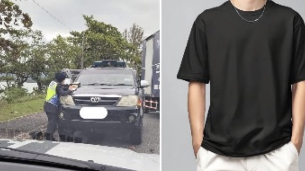 30 Tahun Nggak Pernah Ditilang, Sekali Kena Gegara Kaos