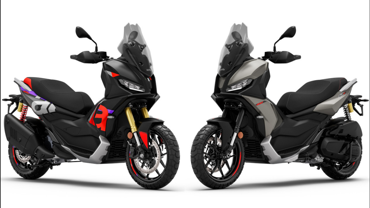 Aprilia Luncurkan Skuter Matik Brutal