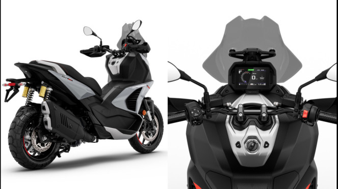 Aprilia Luncurkan Skuter Matik Brutal