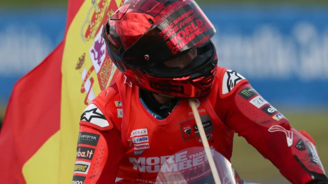 Ada Helm Replika Marc Marquez Edisi Khusus MotoGP, Harganya Ratusan Juta