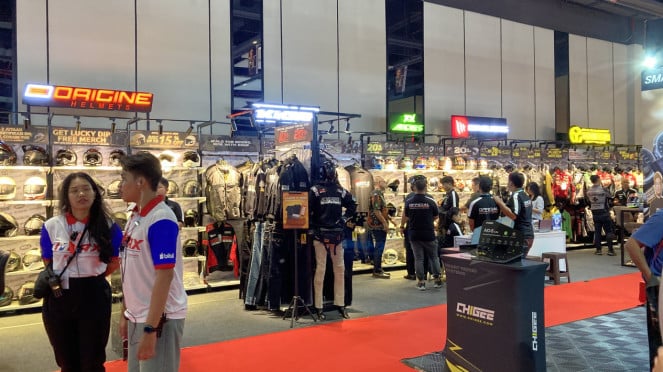 Helm, Akesori dan Apparel Senilai Miliaran Rupiah Terjual di IMHAX 2025
