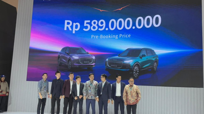 Segini Harga Mobil Perdana Lepas di Indonesia