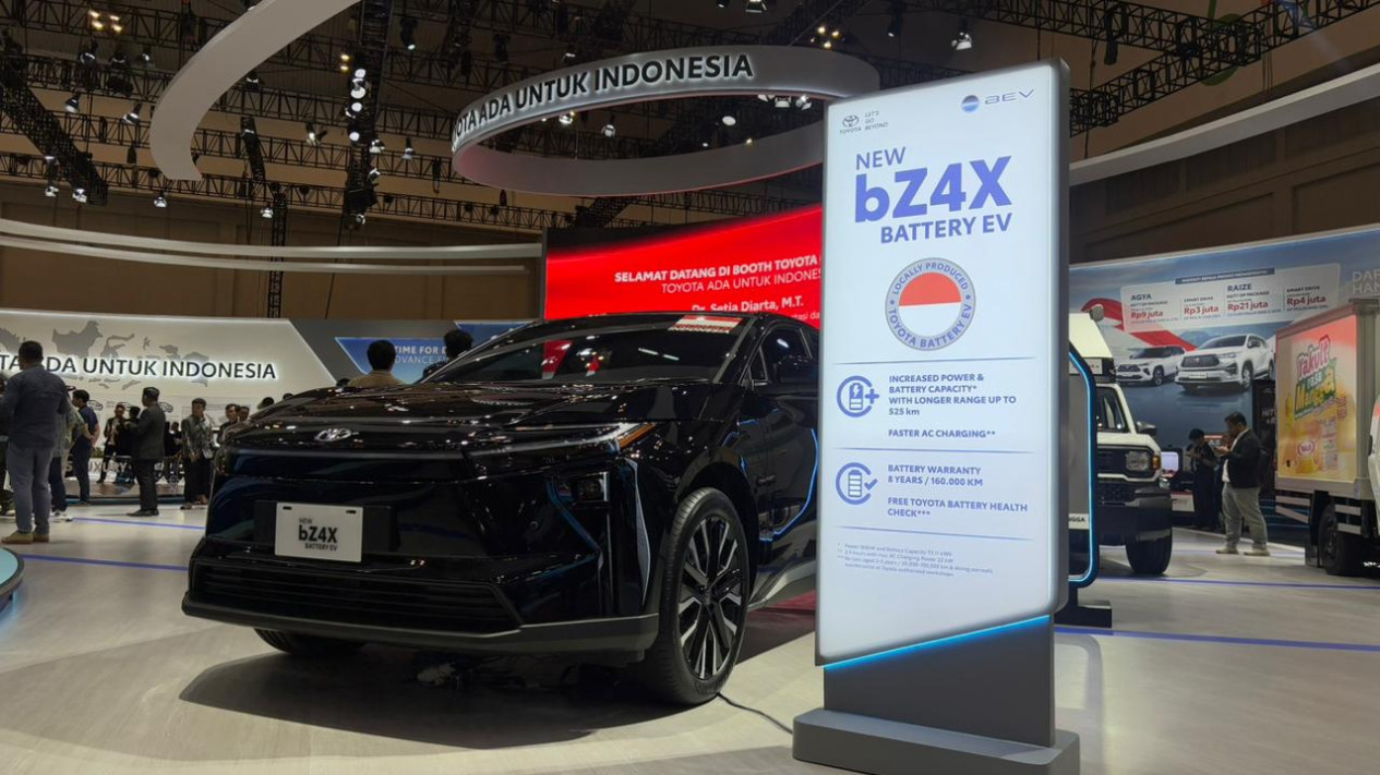 Intip Banderol Mobil Listrik Toyota Buatan Lokal