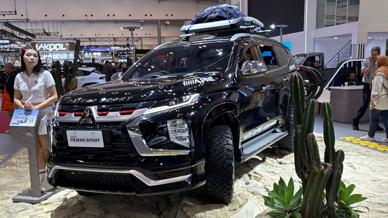 Mitsubishi Pajero Sport Jadi Sorotan Pengunjung GJAW 2025