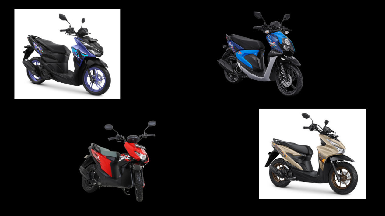 Honda, Honda BeAT Street vs Vario Street vs X-Ride vs Nex II Crossover: Mana Paling Worth It?