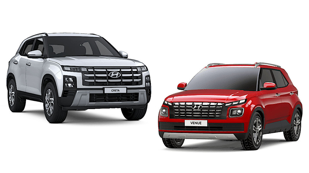 Hyundai, Hyundai Creta, Duel Panas Hyundai Creta Active vs Venue: Pilih Mesin Turbo atau Kabin Lega?