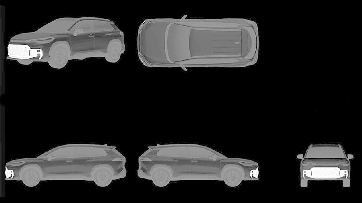 Toyota, Toyota Corolla Cross, Toyota Corolla Cross Baru Terpantau di Indonesia