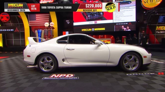 Mobil Sport Ikonik Ini Terjual Fantastis di Lelang,  Harganya Bikin Melongo!