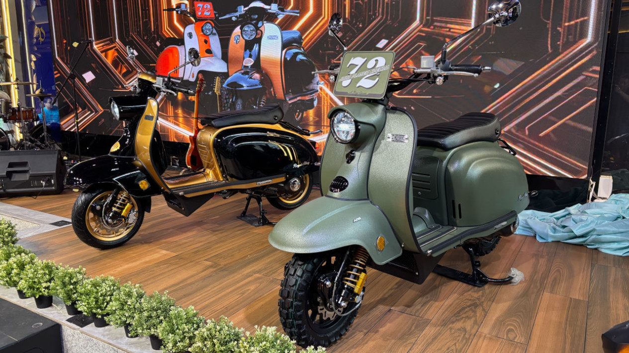 Pilihan Motor Retro Royal Alloy Semakin Banyak