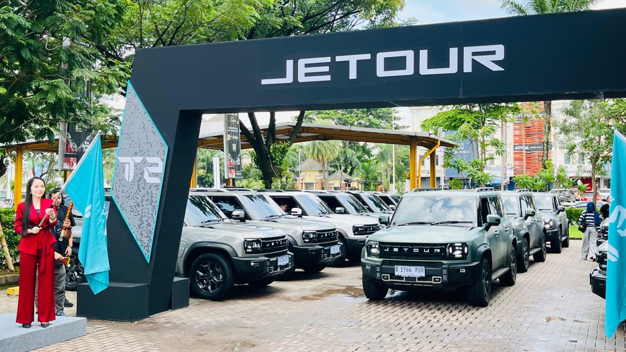 Jetour, Jetour T2 Mulai Seliweran di Indonesia