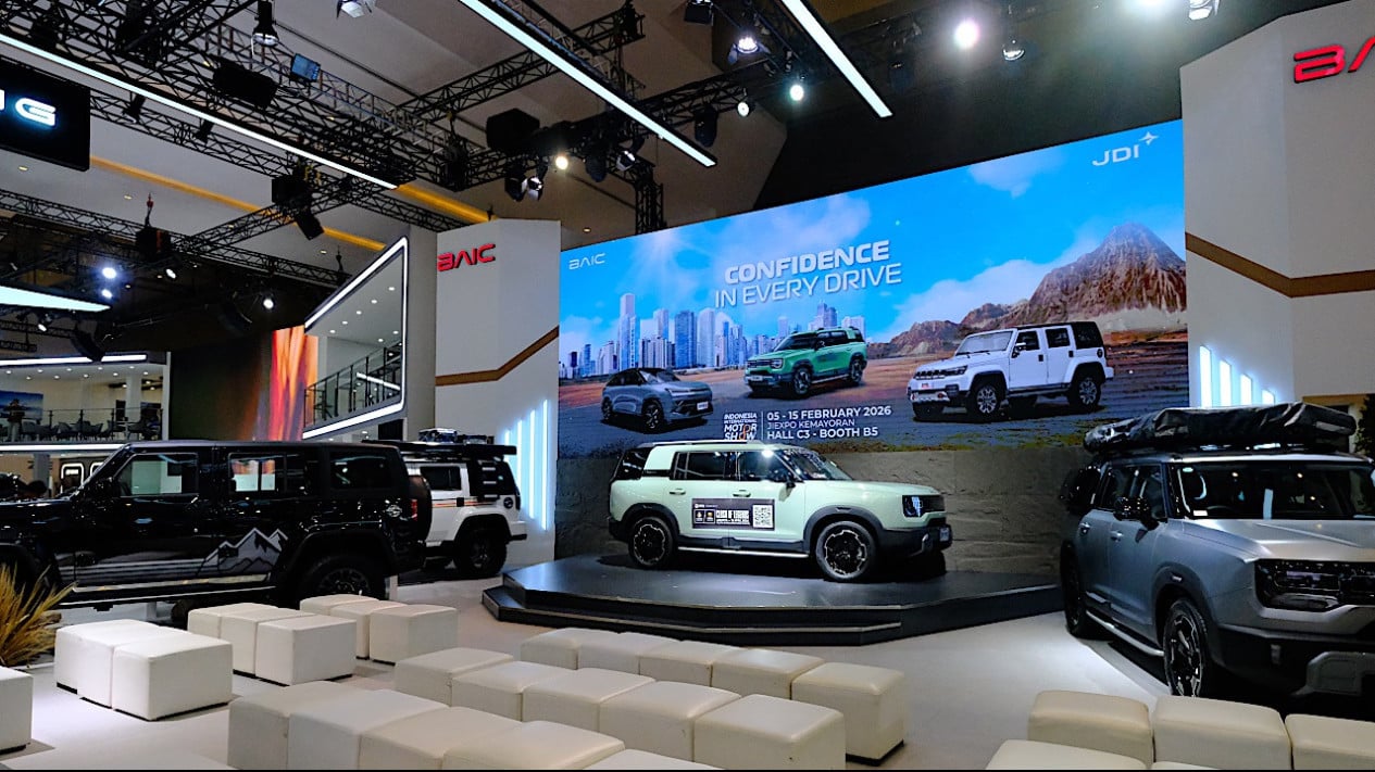 BAIC, Harga Mulai Rp499 Juta, Ini Perbedaan 3 Varian BAIC BJ30 HEV di IIMS 2026