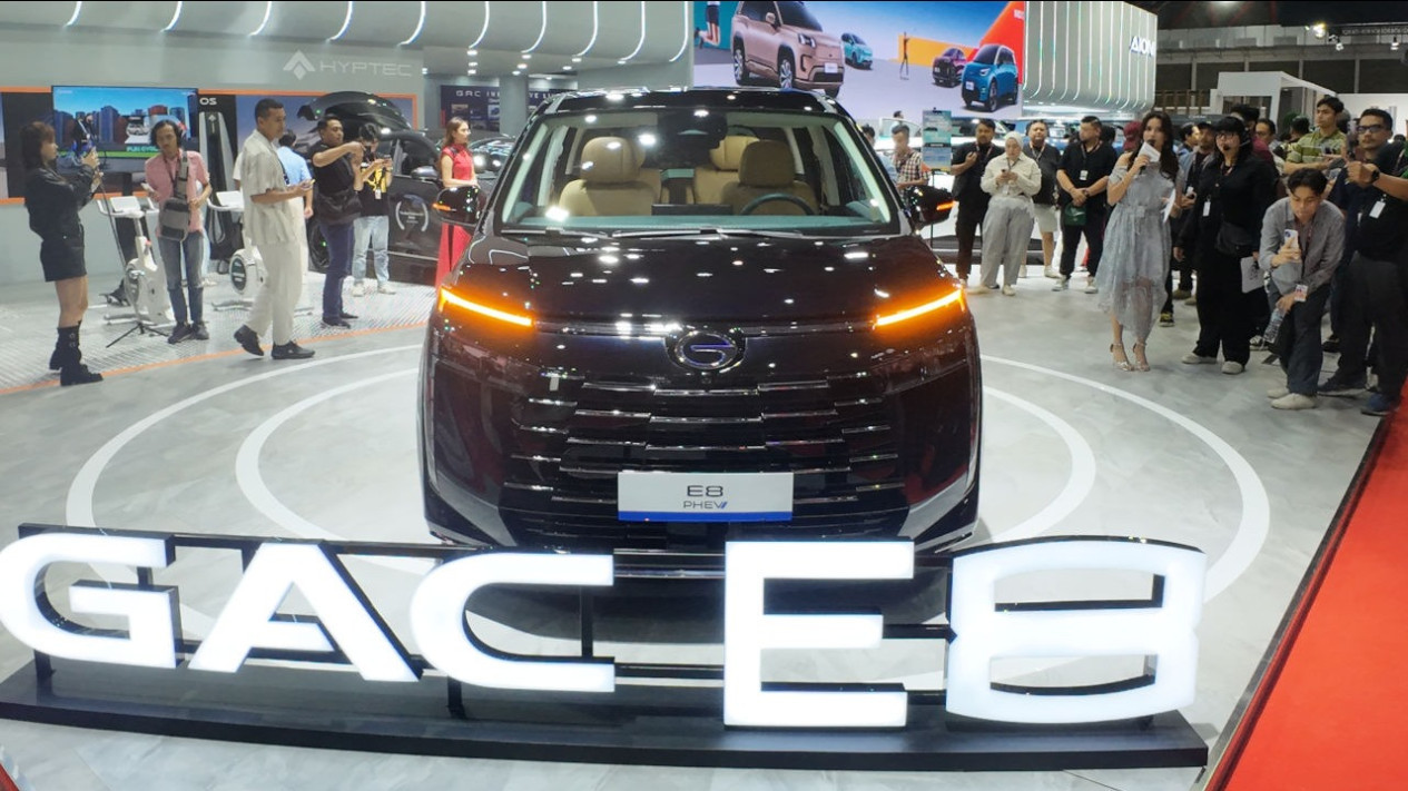 GAC, Mejeng di IIMS 2026, GAC E8 Siap Rebut Tahta MPV di RI