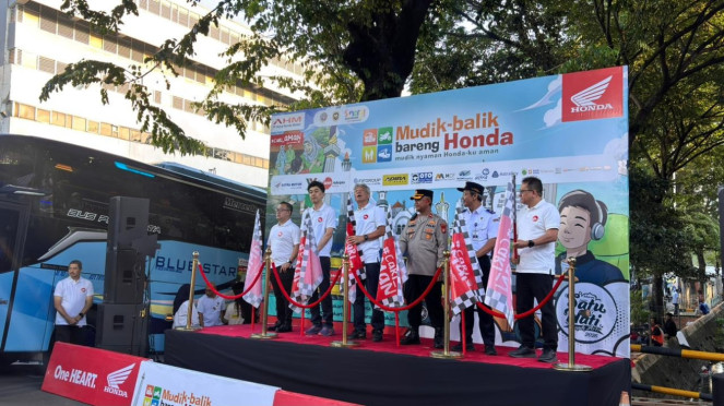 Honda Kirim Ribuan Pemudik dan Motor ke Kampung Halaman