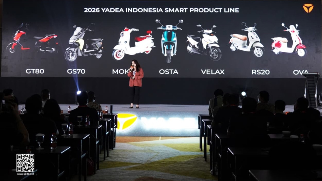 Yadea Kenalkan ‘Otak’ Baru Motor Listrik, Diam-Diam Lebih Pintar dari yang Dikira