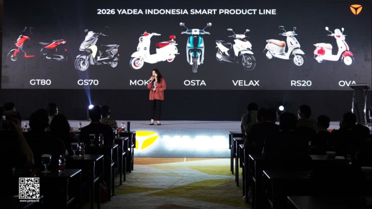 Yadea Kenalkan ‘Otak’ Baru Motor Listrik, Diam-Diam Lebih Pintar dari yang Dikira