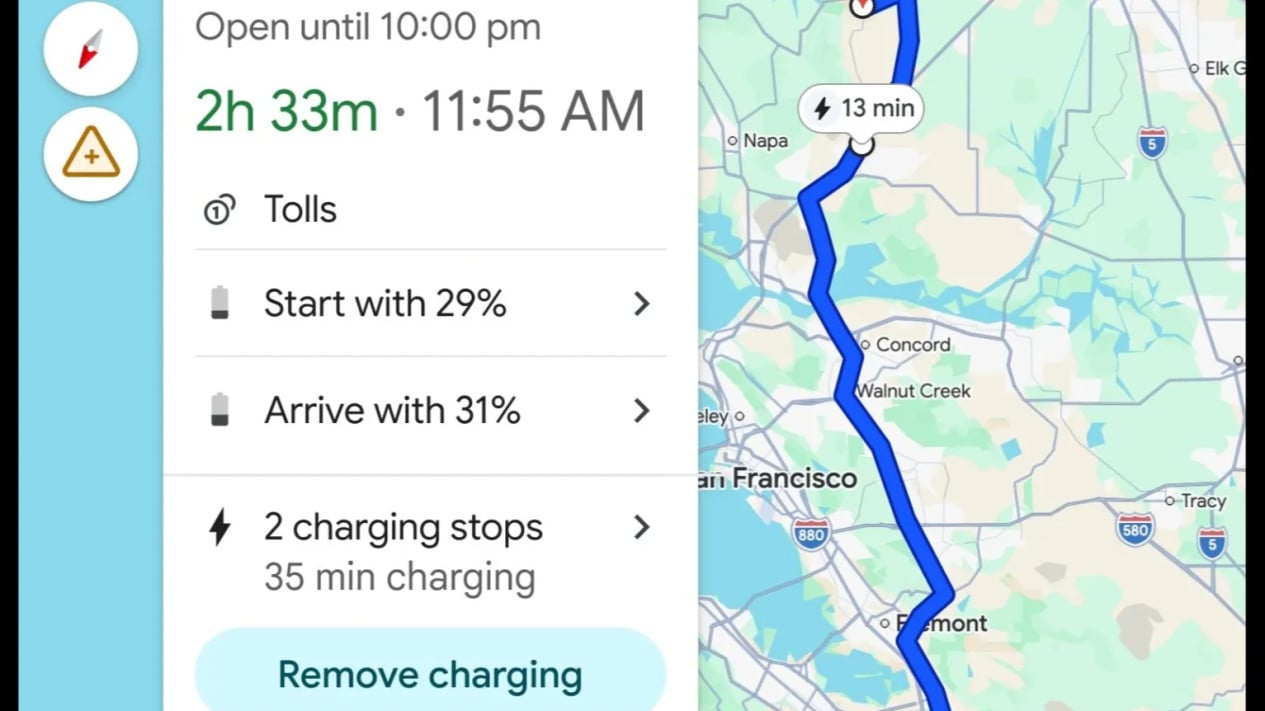 Google Maps Semakin Memanjakan Pengguna Mobil Listrik