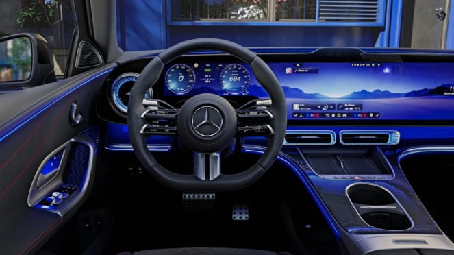 Mercedes Tampilkan Interior C-Class Listrik, Fitur Ini Jadi Sorotan Utama