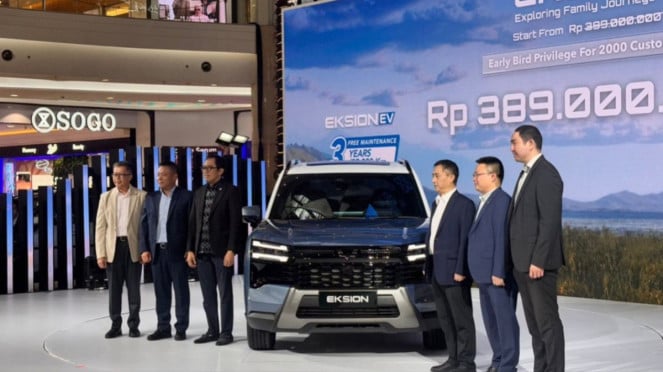 Harga Resmi Mobil Wuling Eksion di Indonesia, Mulai Rp389 Juta