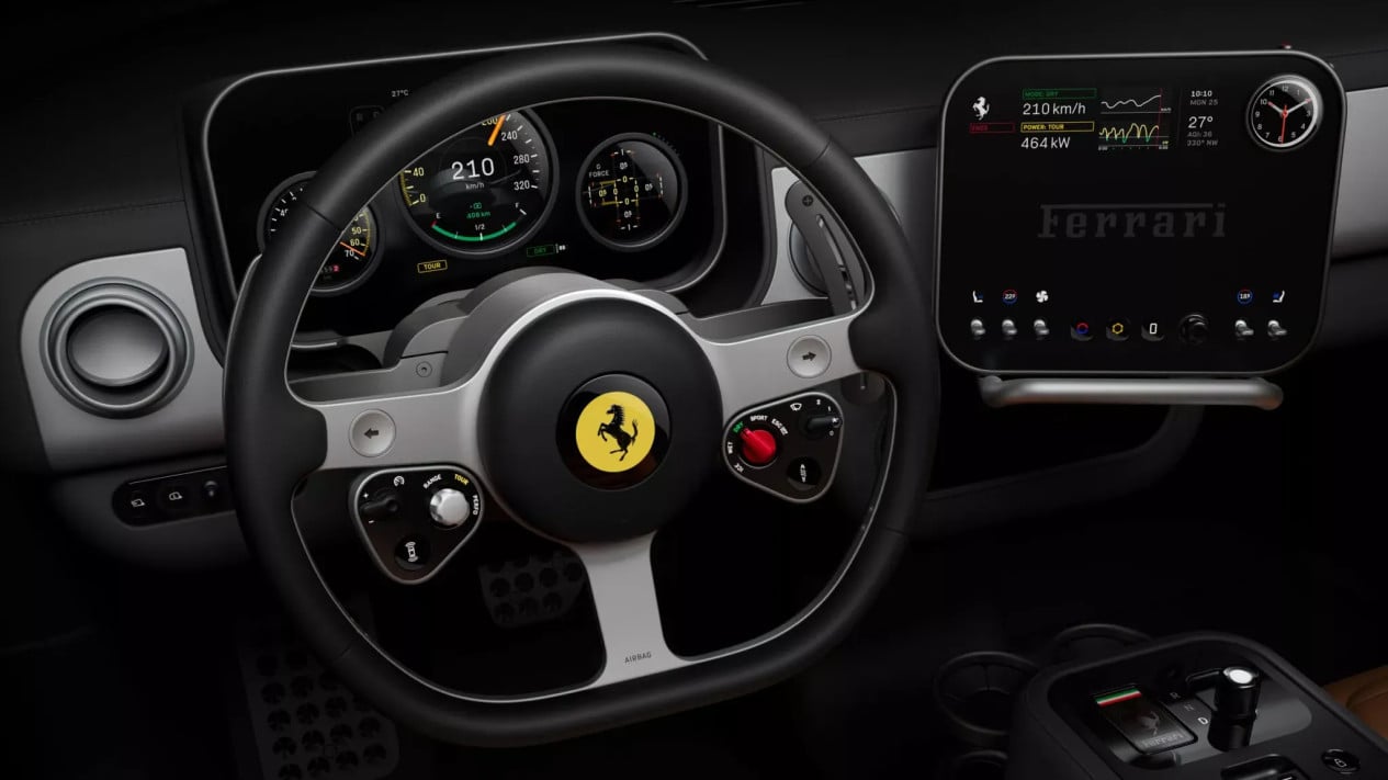 Fantastis! Segini Harga Mobil Listrik Pertama Ferrari