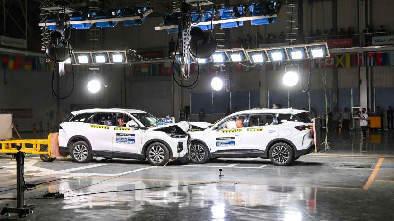 Chery TIGGO 9 Lolos Uji Tabrak Ekstrem
