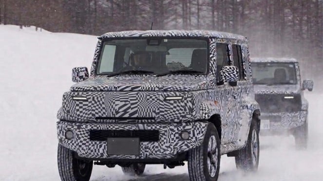 Suzuki Jimny 2026 Kepergok Tes Jalan, Begini Bocorannya