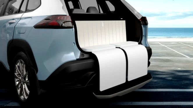 Ada yang Berbeda dari Tampilan Mobil Toyota Corolla Cross Ini