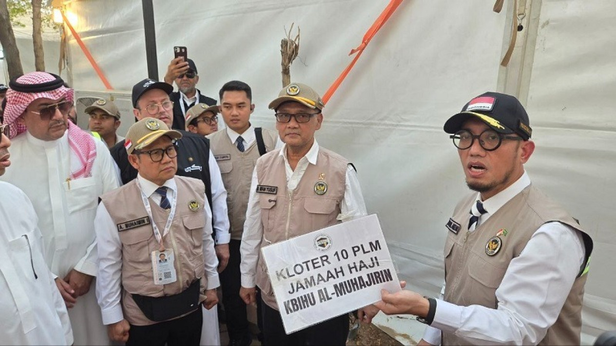 Wamenhaj Geram Tenda Jemaah Haji di Arafah Dikapling-kapling Oknum KBIH: Ilegal!