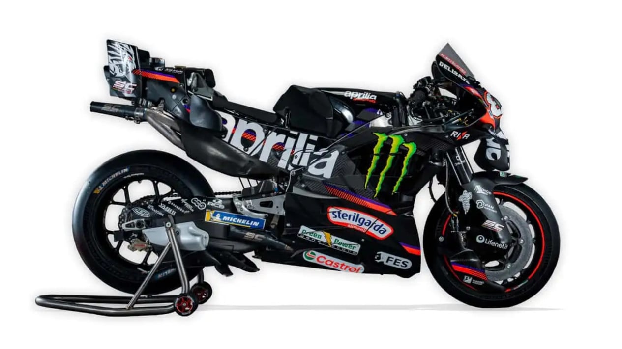 Ada Stiker Mahal di Motor Balap Aprilia