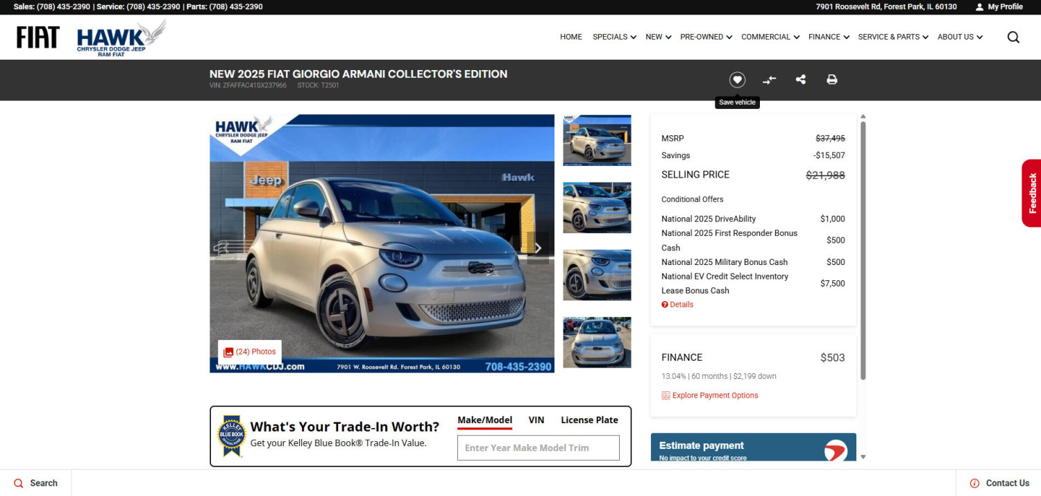 Fiat Dealers Slapping $15,000 Discounts On Slow-Selling 500e