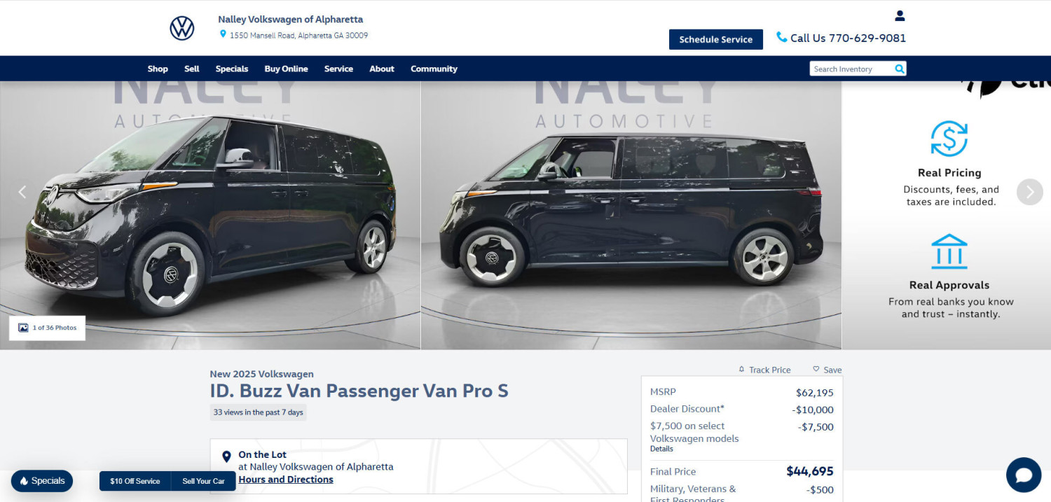 VW’s ID. Buzz Went From $35,000 Markups To $20,000 Discounts
