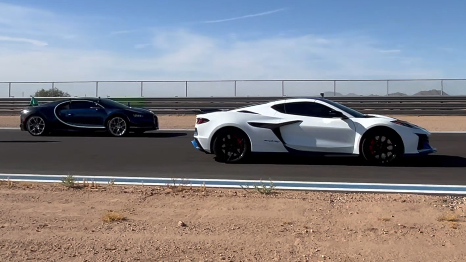 Bugatti, Bugatti Chiron, Bugatti’s $3.5 Million Chiron Just Got Embarrassed By A Corvette