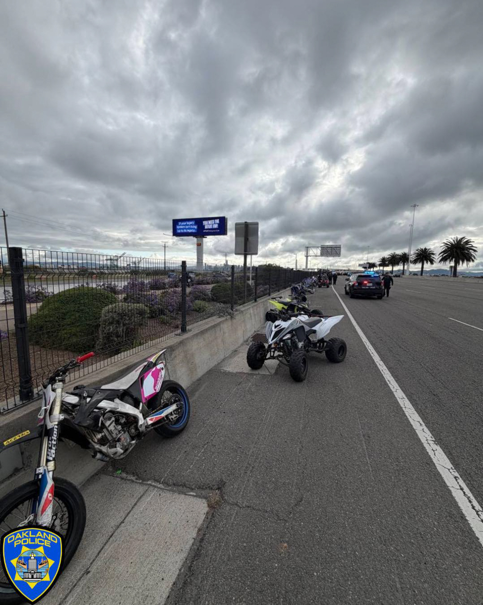 Oakland Cops Seized Enough Bikes And ATVs To Open A Dealership After Sideshow Chaos Shuts Bay Bridge