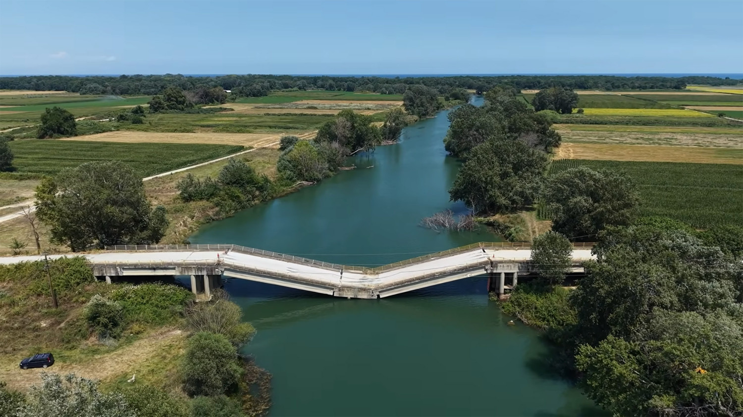 This Bridge Collapsed Years Ago, But Drivers Never Stopped Using It
