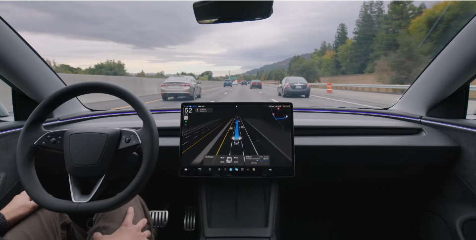 Tesla, A Tesla Driver Appears To Nap At 62 MPH With Two Kids Reportedly In The Back