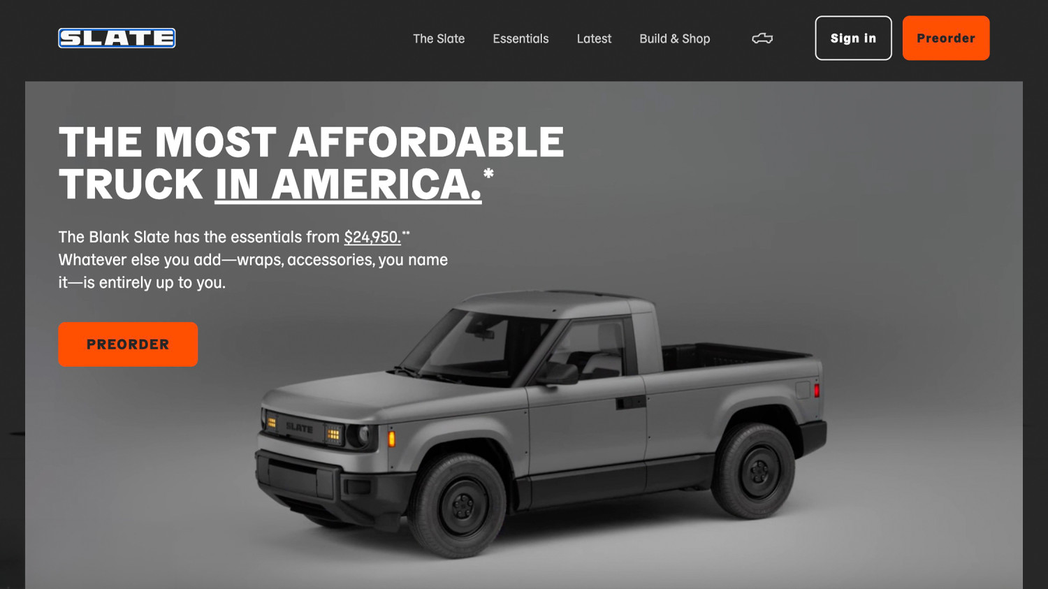 Sorry Canada, Slate Won’t Sell You Its Cheap Electric Truck, But Ford Will