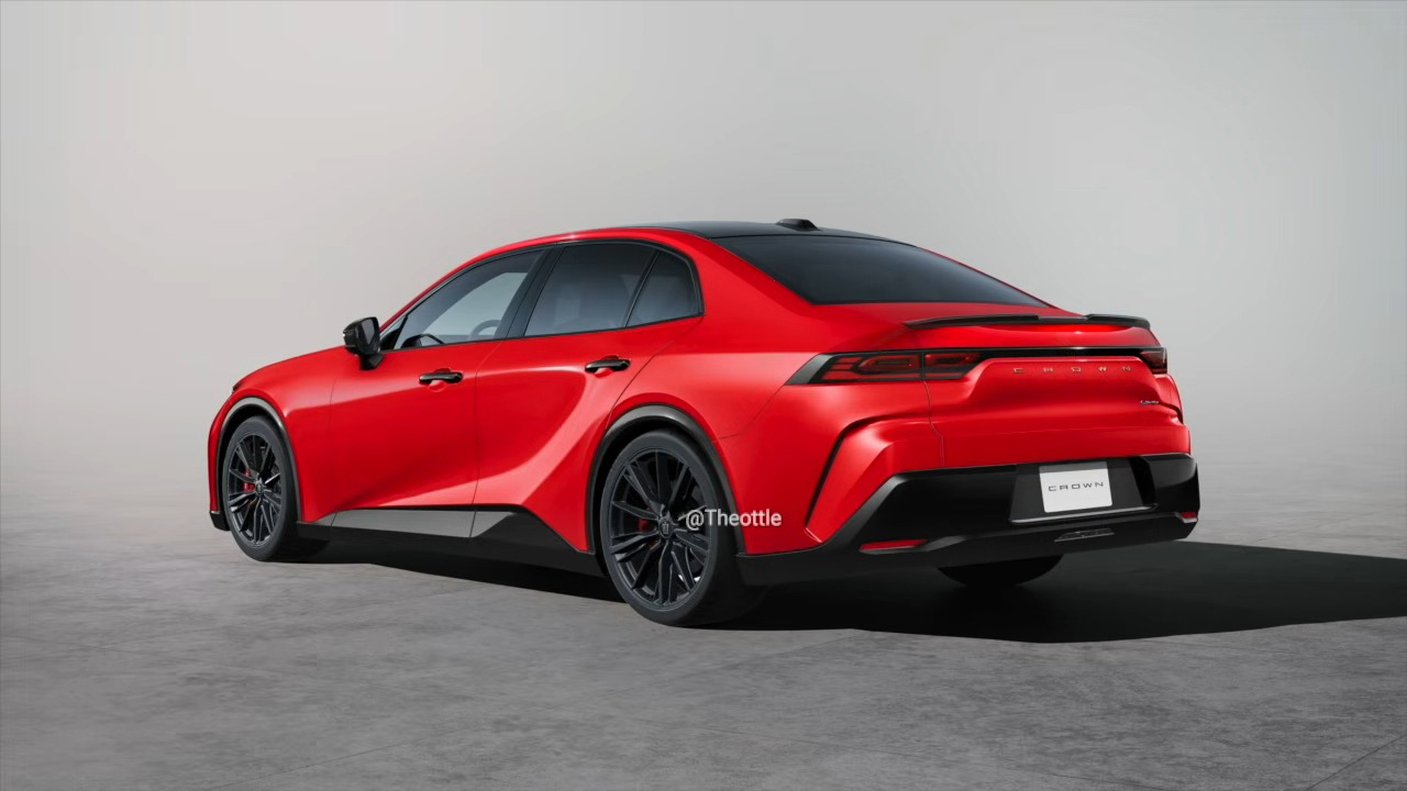A Designer Imagined The GR Crown Sports Sedan Toyota Won’t