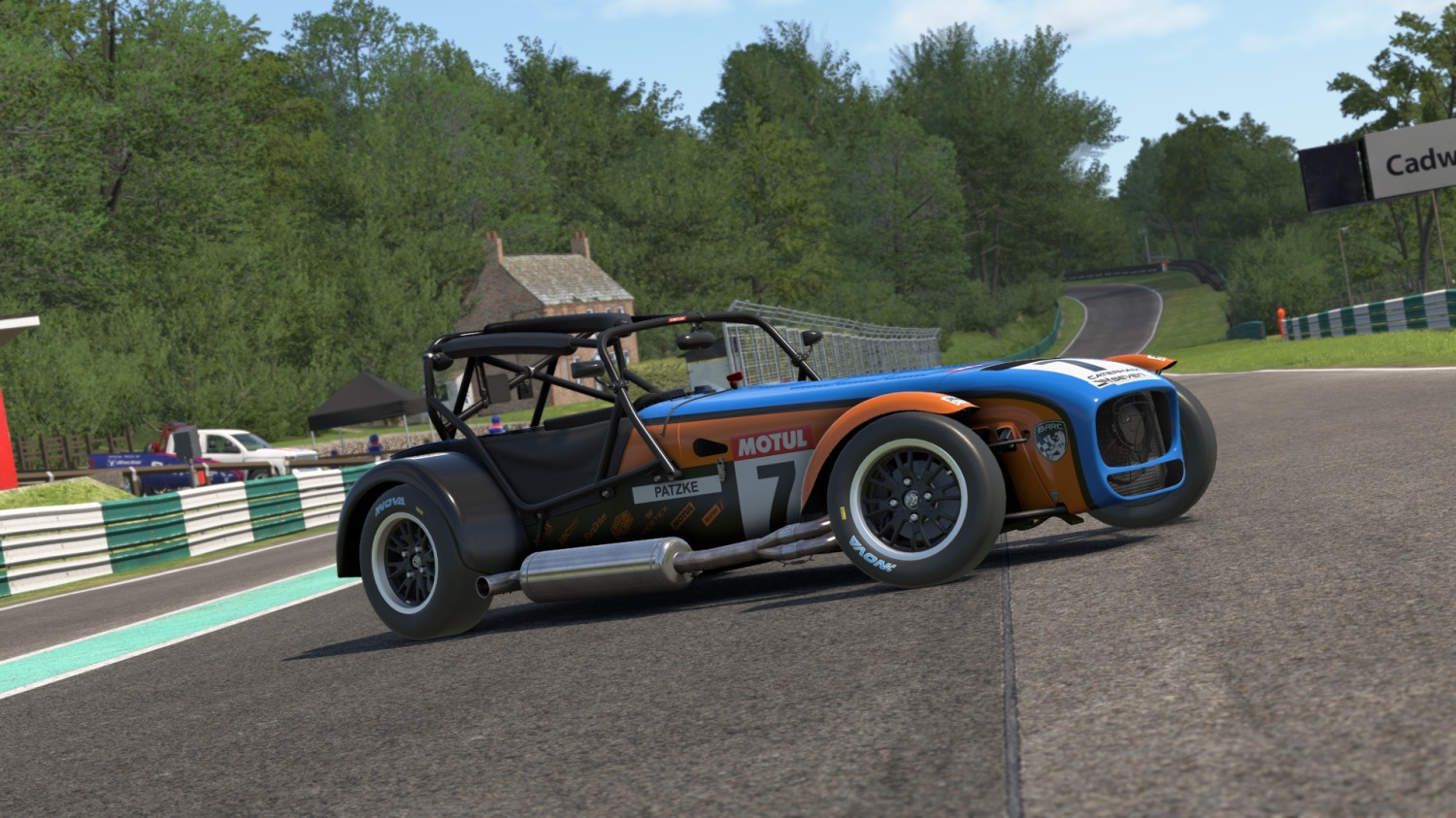 Now You Can Race Grassroots Caterhams In The World’s Largest Racing Sim