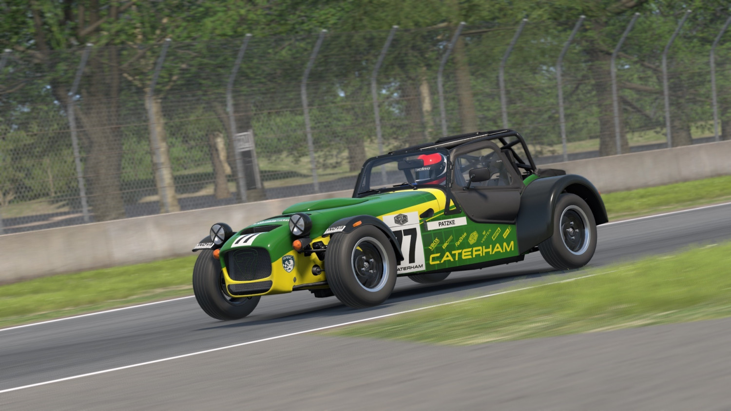 Now You Can Race Grassroots Caterhams In The World’s Largest Racing Sim