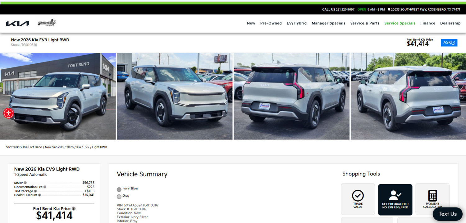 Kia’s EV9 Fire Sale Could Save You $16,000 Off MSRP