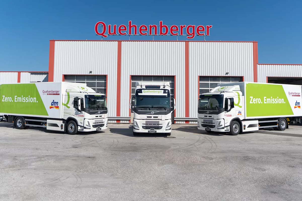 Quehenberger goes all-electric for dm store deliveries in Vienna