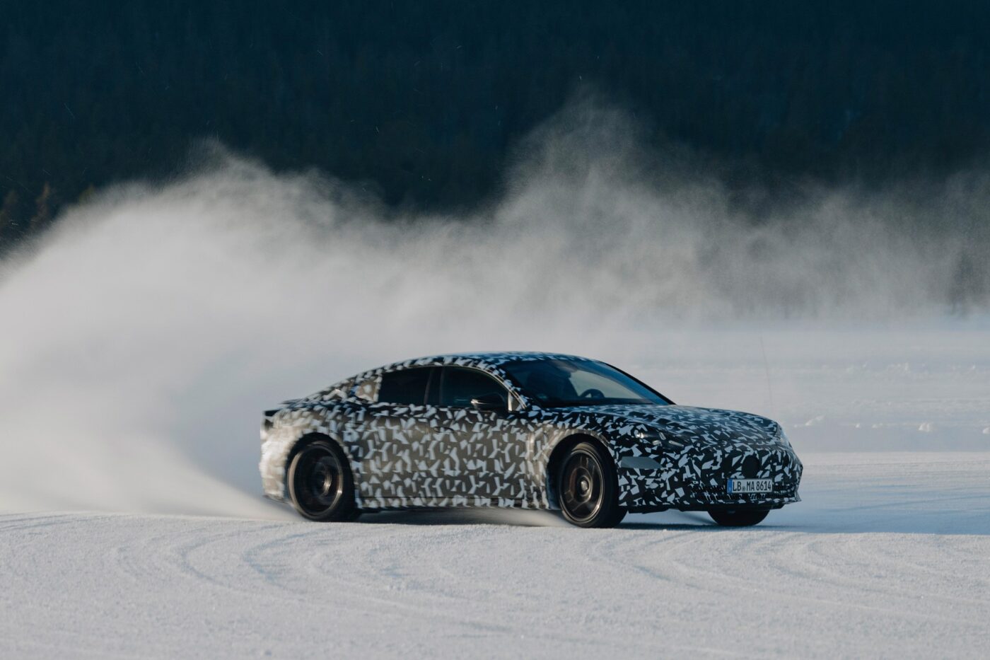 Mercedes-AMG completes winter testing of electric GT Foor-Door Coupé