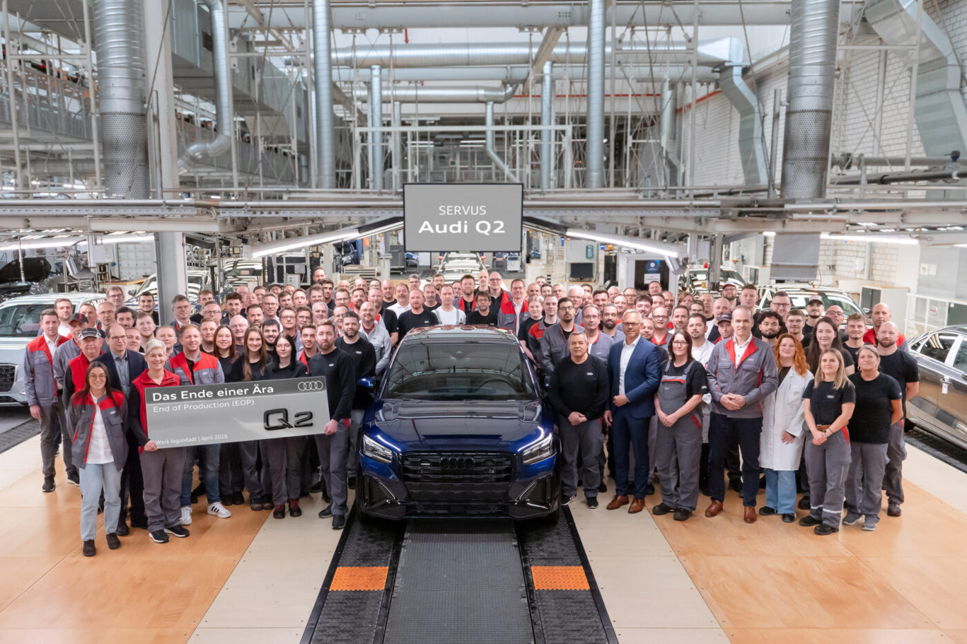 Audi, Audi Q2, Audi discontinues A1 and Q2 combustion models