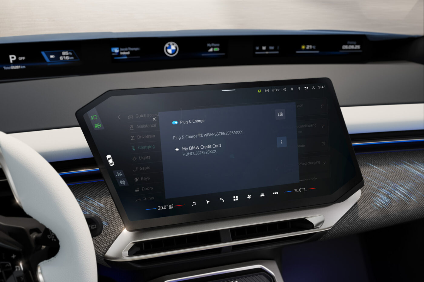 BMW, BMW enables plug&charge via credit card