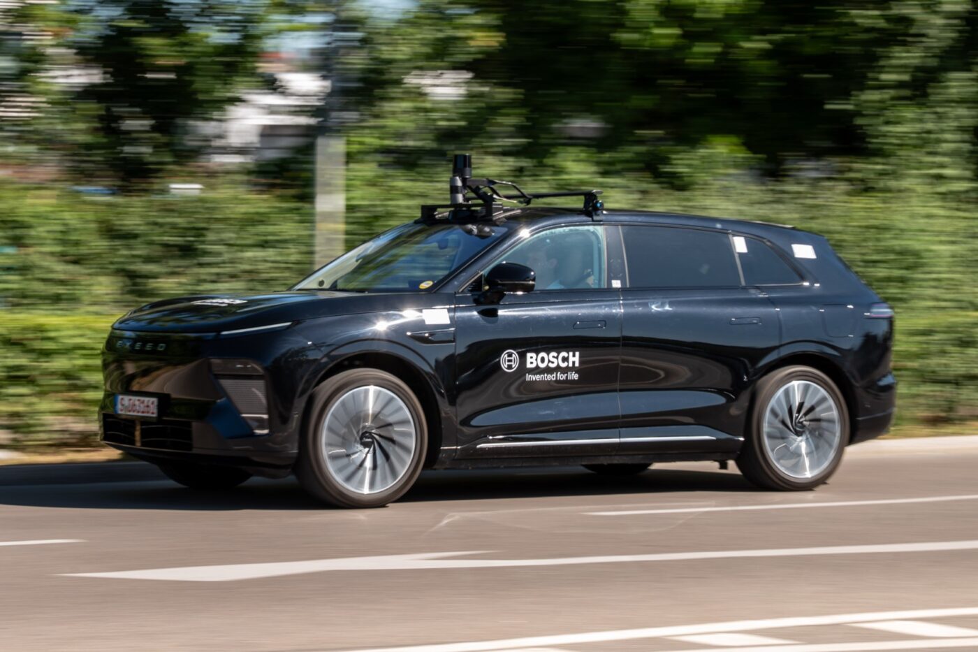 Bosch showcases Level 3 automated driving in China