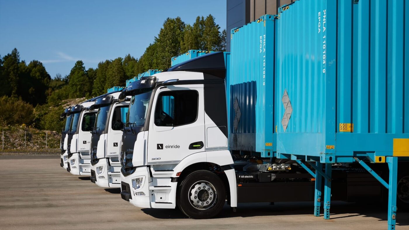 Amazon adds 75 electric trucks from Einride to US fleet