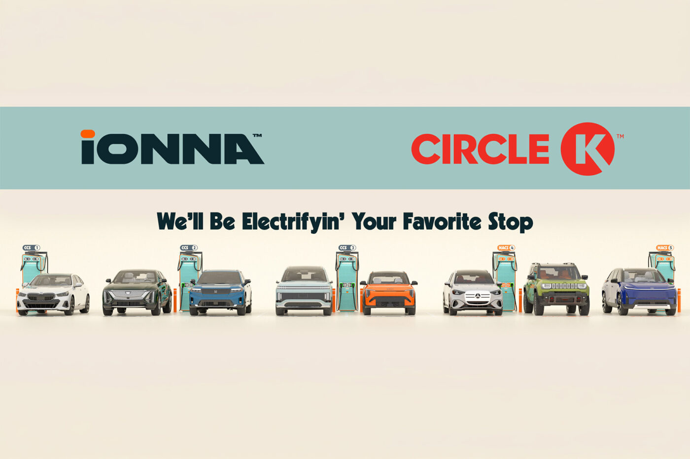 Ionna takes over high-speed chargers at Circle K sites in the US