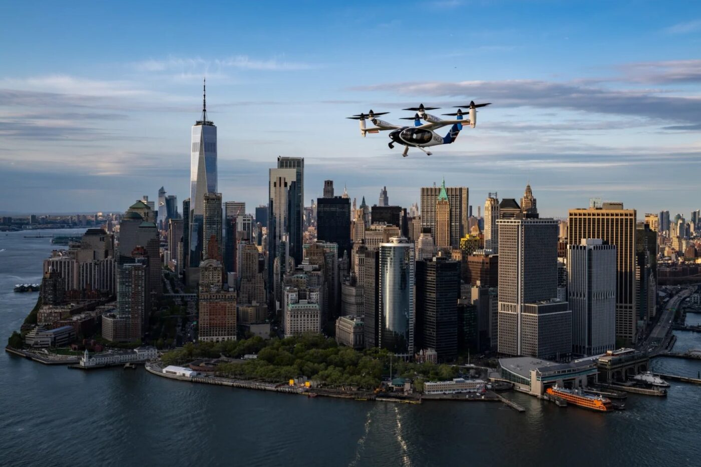 Joby demonstrates its air taxi in New York City