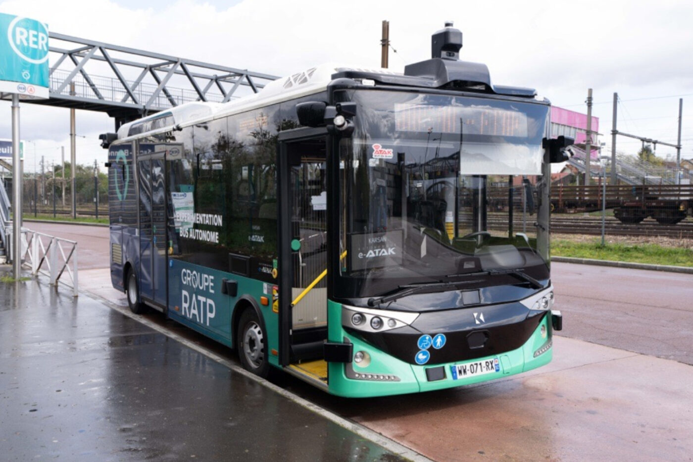 RATP and Karsan wrap up autonomous bus trial in Paris