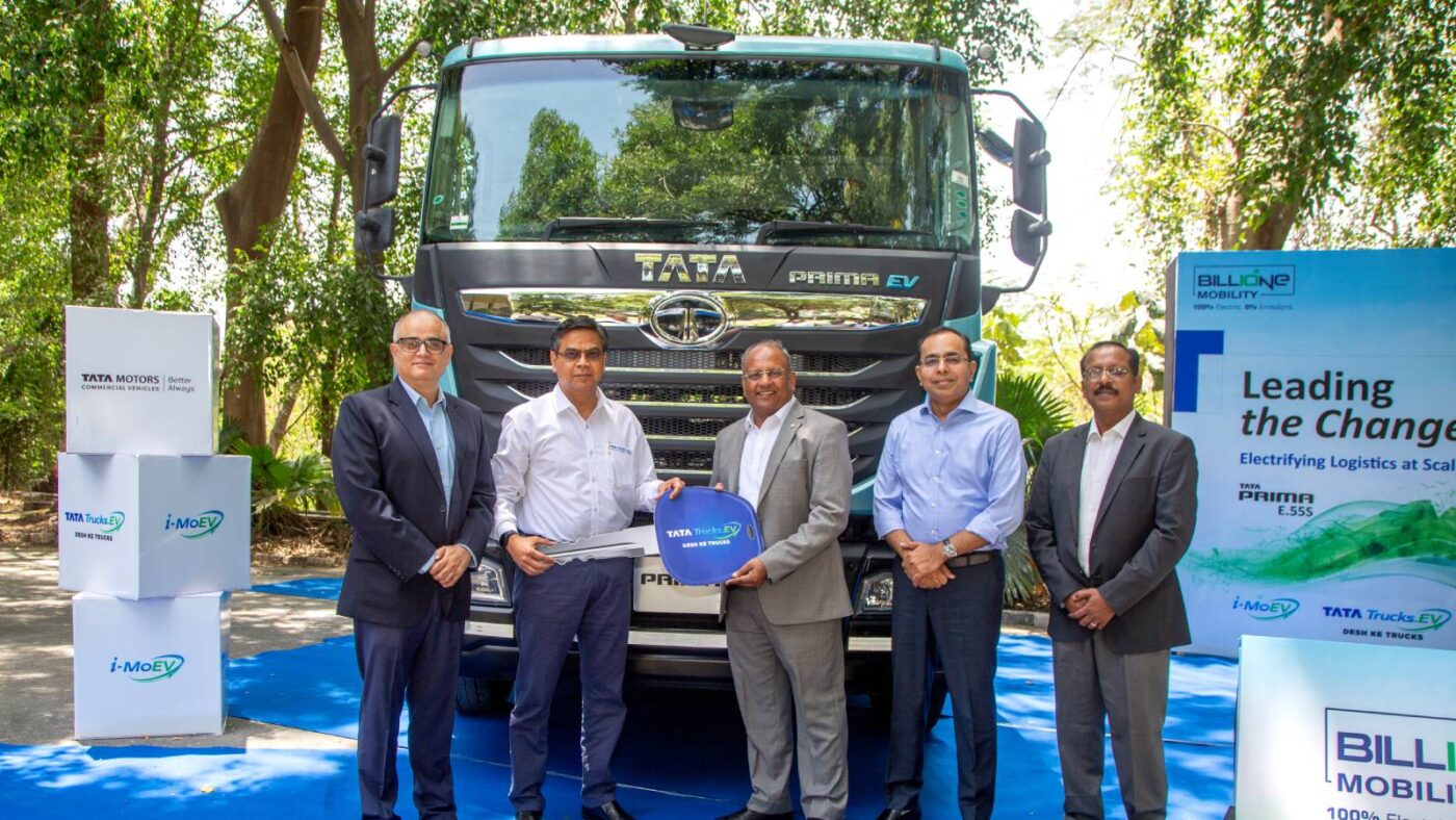 Tata Motors, Tata, India: Tata Motors to supply 250 electric trucks to BillionE Mobility