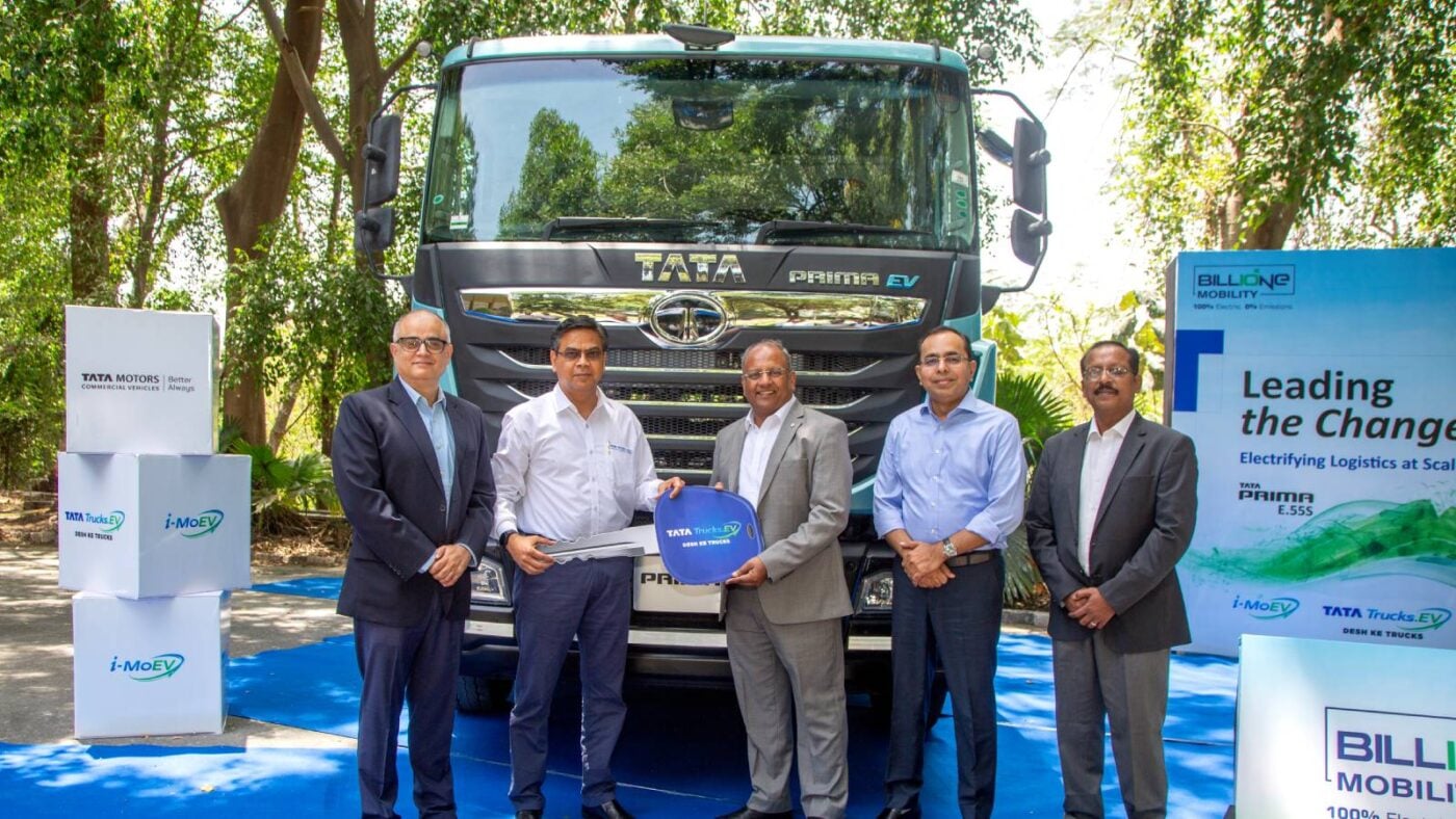 Tata Motors, Tata, India: Tata Motors to supply 250 electric trucks to BillionE Mobility